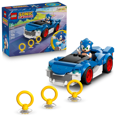 LEGO 77117 Sonic the Hedgehog. Sonic Speedster Lightning