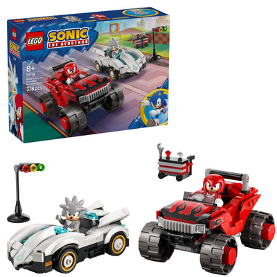 LEGO 77118 Sonic the Hedgehog Silver's Car vs. Knuckles' Monster Truck