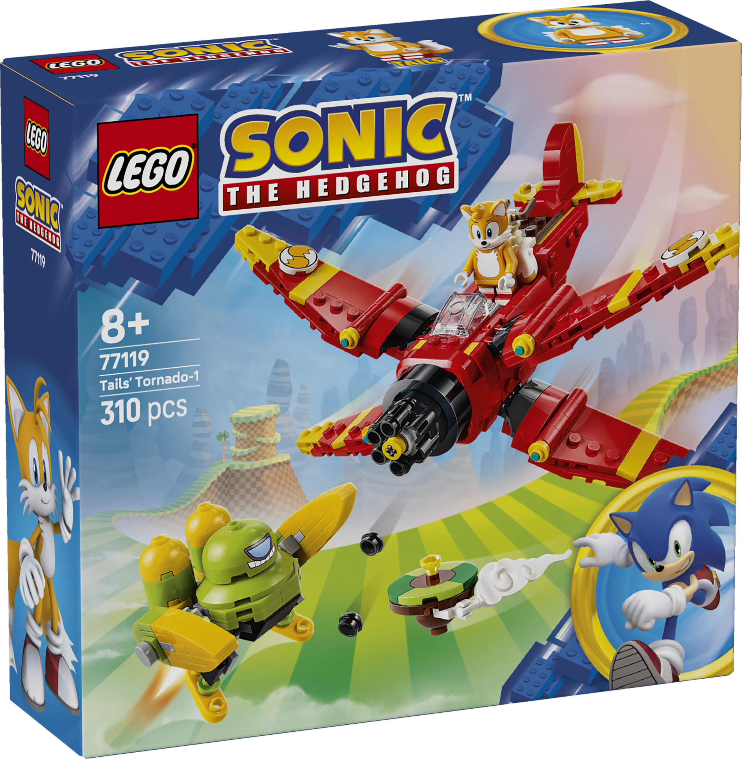 LEGO 77119 Sonic the Hedgehog Tails’ Tornado-1 Toy