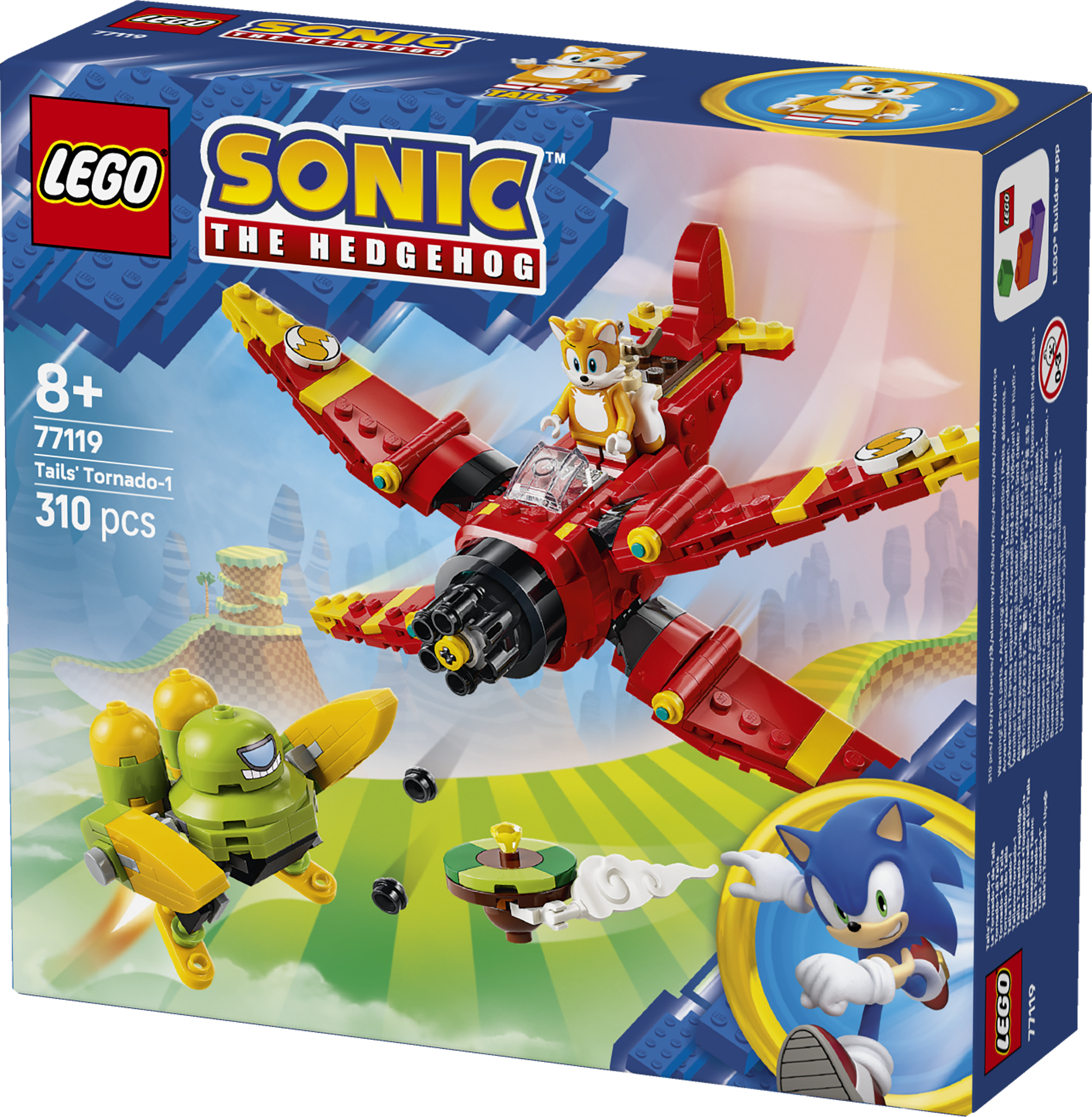LEGO 77119 Sonic the Hedgehog Tails’ Tornado-1 Toy