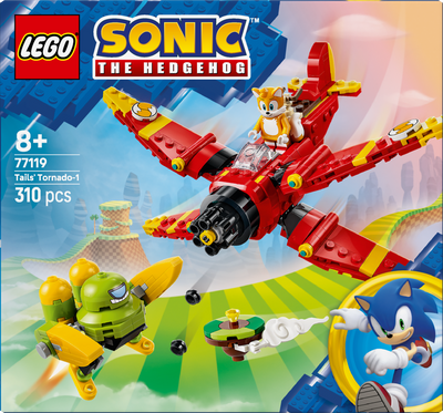 LEGO 77119 Sonic the Hedgehog Tails’ Tornado-1 Toy