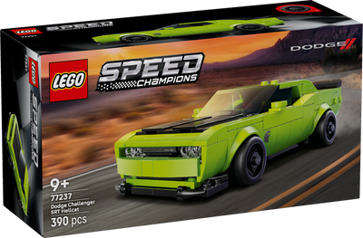 LEGO 77237 Speed Champions Dodge Challenger SRT Hellcat Sports Car Toy