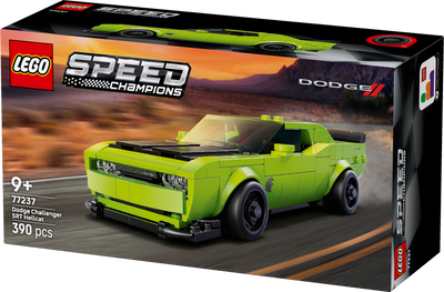 LEGO 77237 Speed Champions Dodge Challenger SRT Hellcat Sports Car Toy