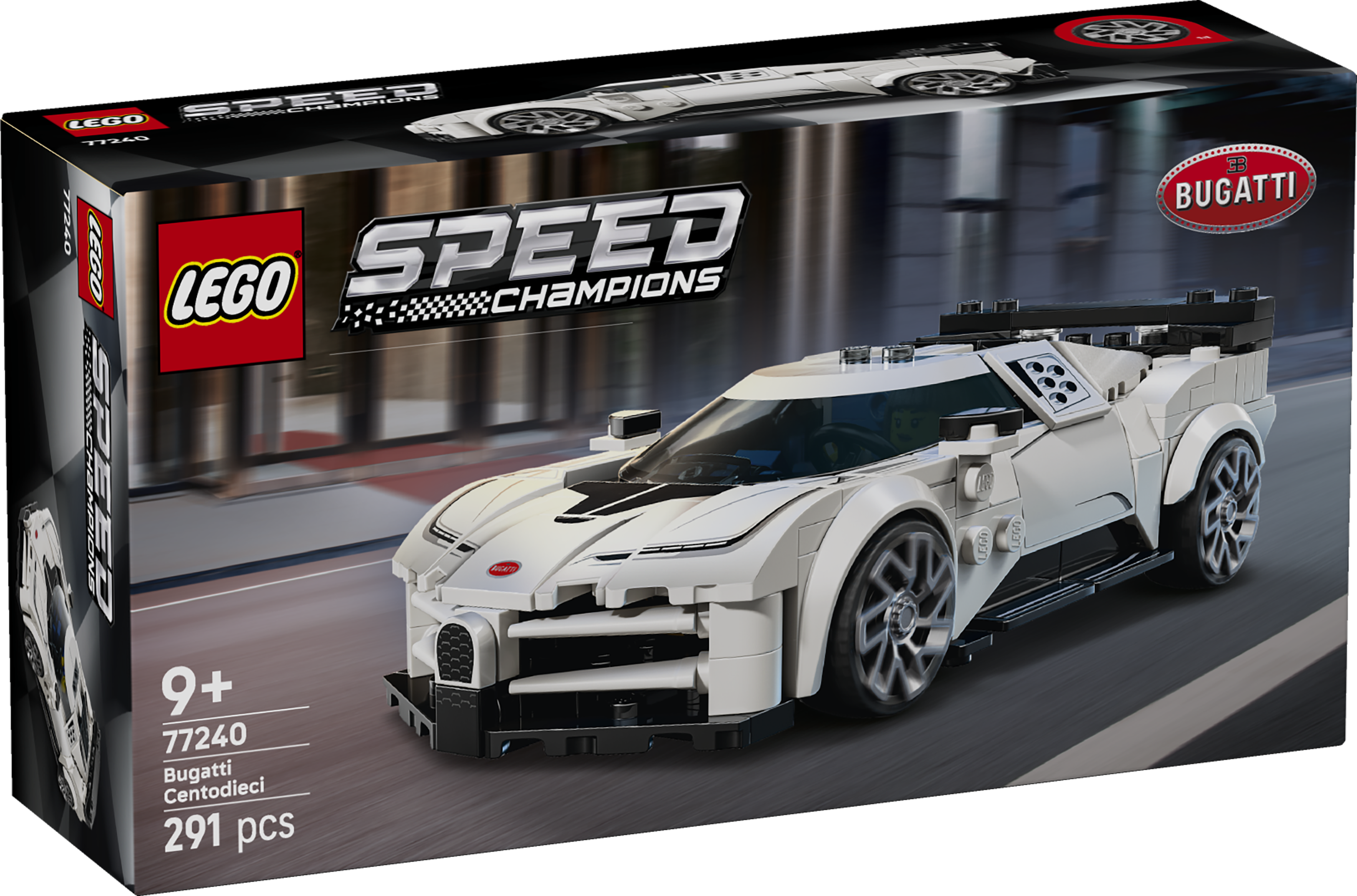 LEGO 77240 Speed Champions Bugatti Centodieci Hyper Sports Car Toy