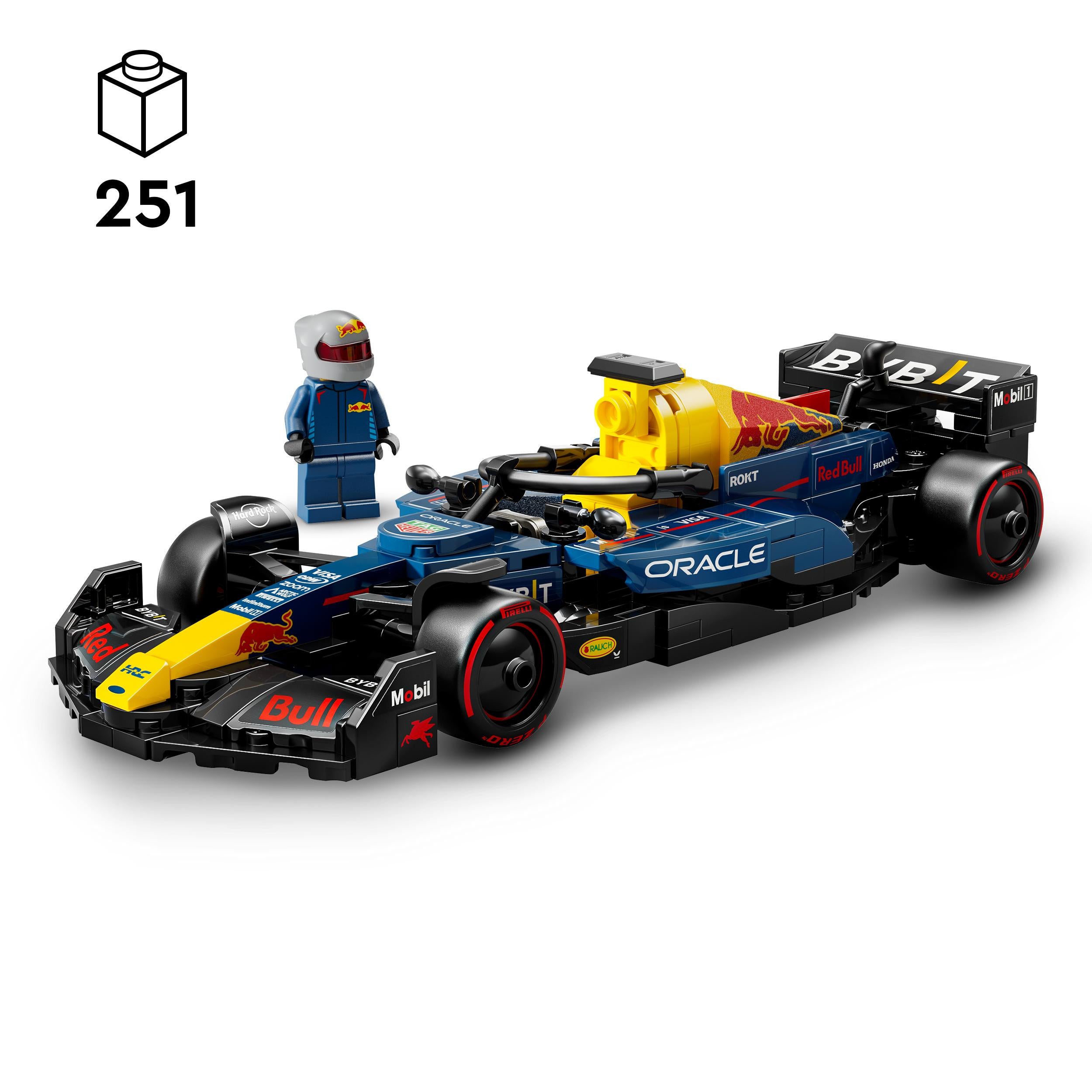 LEGO 77243 Speed Champions Oracle Red Bull Racing RB20 F1 Race Car Toy