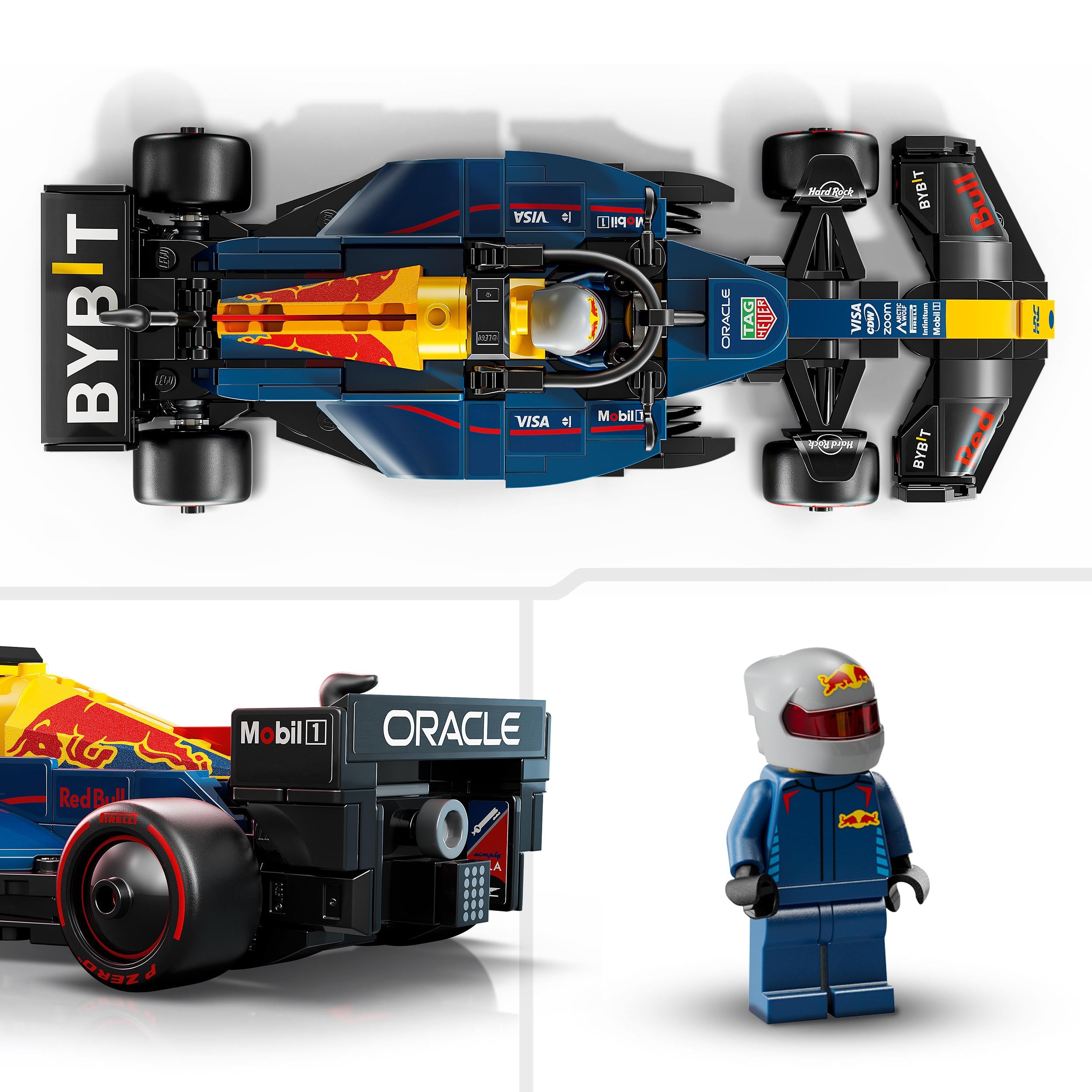LEGO 77243 Speed Champions Oracle Red Bull Racing RB20 F1 Race Car Toy