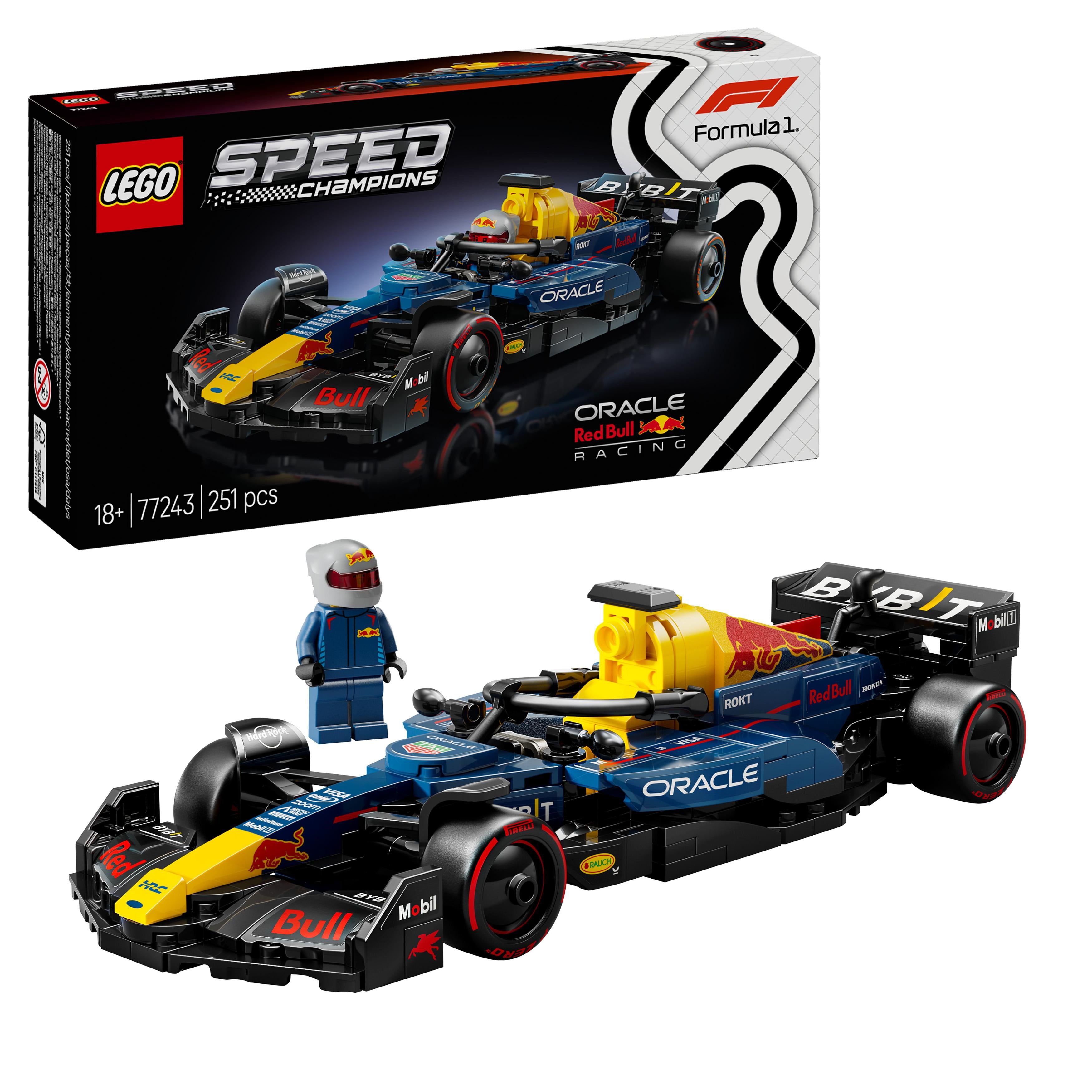 LEGO 77243 Speed Champions Oracle Red Bull Racing RB20 F1 Race Car Toy