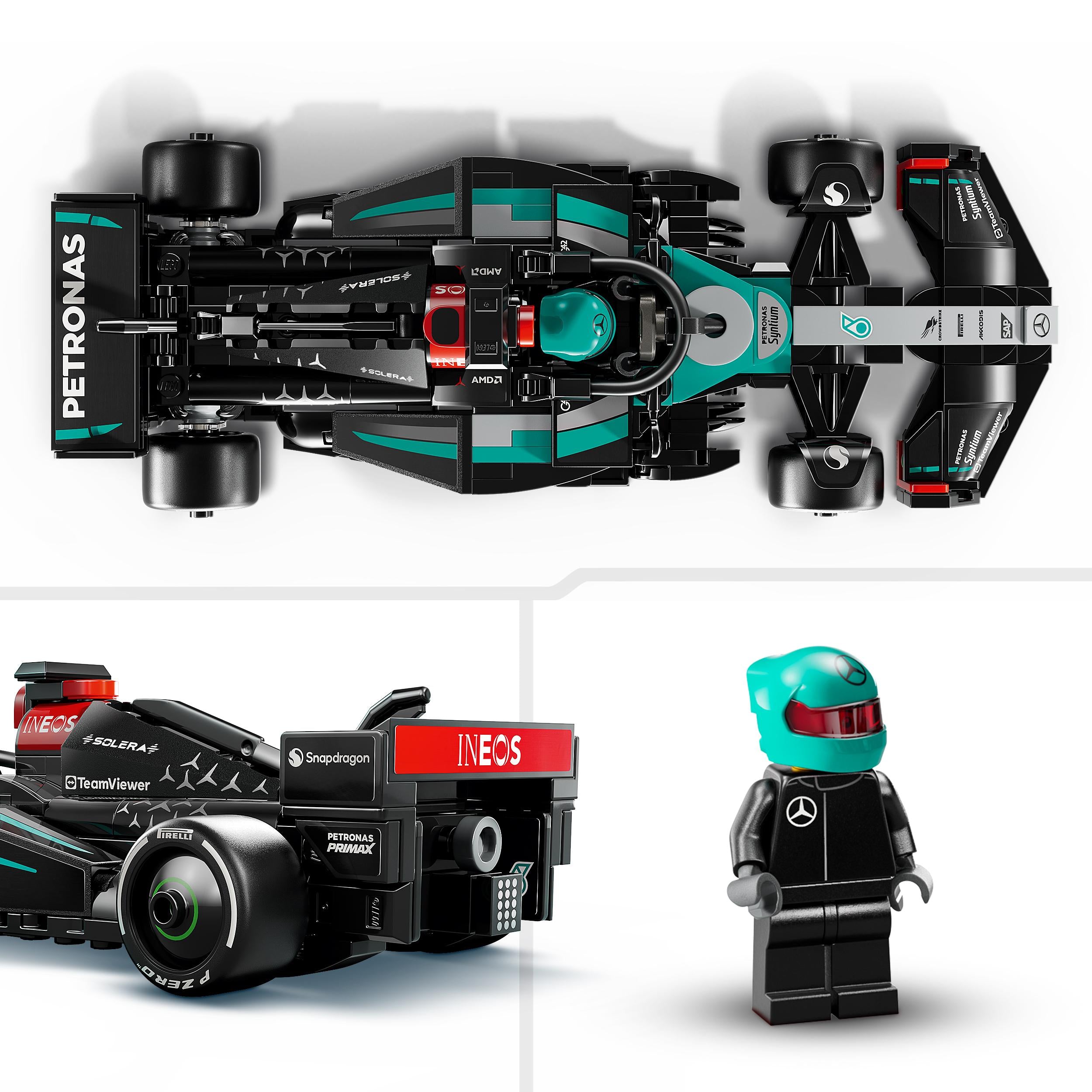 LEGO 77244 Speed Champions Mercedes-AMG  F1 W15 Race Car Toy