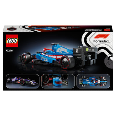 LEGO 77246 Speed Champions Visa Cash App RB VCARB 01 F1 Race Car Set