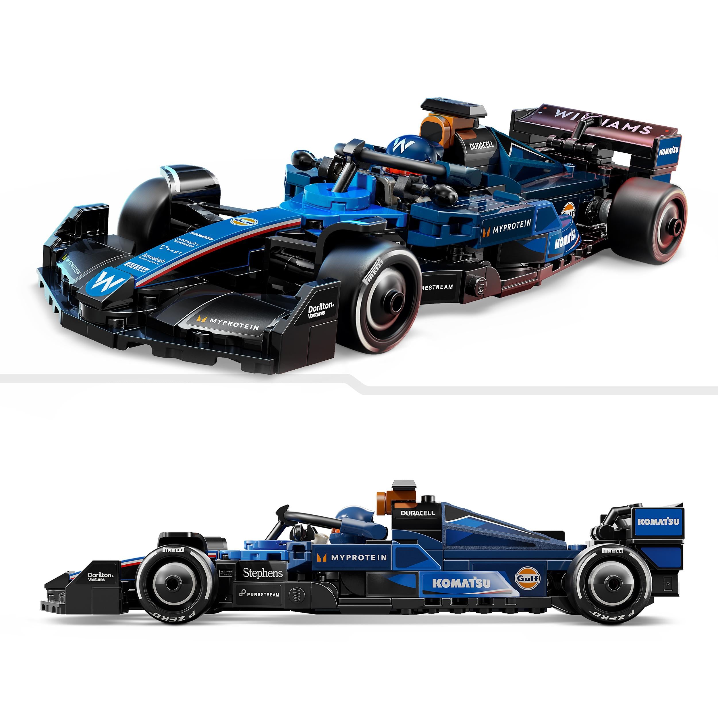 LEGO 77249 Speed Champions Williams Racing FW46 F1 Race Car Toy