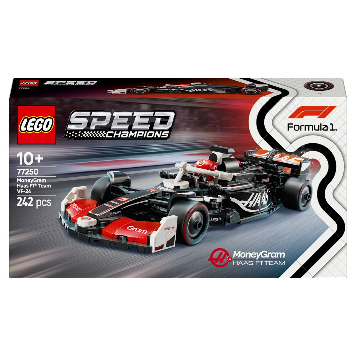 LEGO 77250 Speed Champions MoneyGram Haas F1 Team VF-24 Race Car Toy