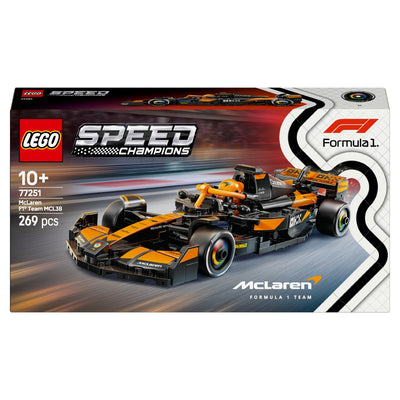 LEGO 77251 Speed Champions McLaren F1 Team MCL38 Race Car Toy