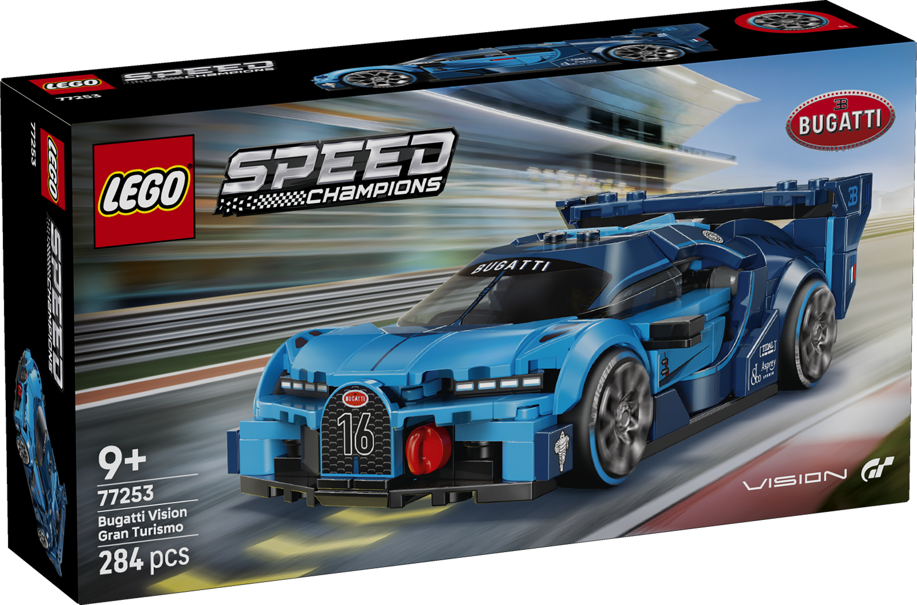 LEGO 77253 Speed Champions Bugatti Vision GT Hyper Sports Car