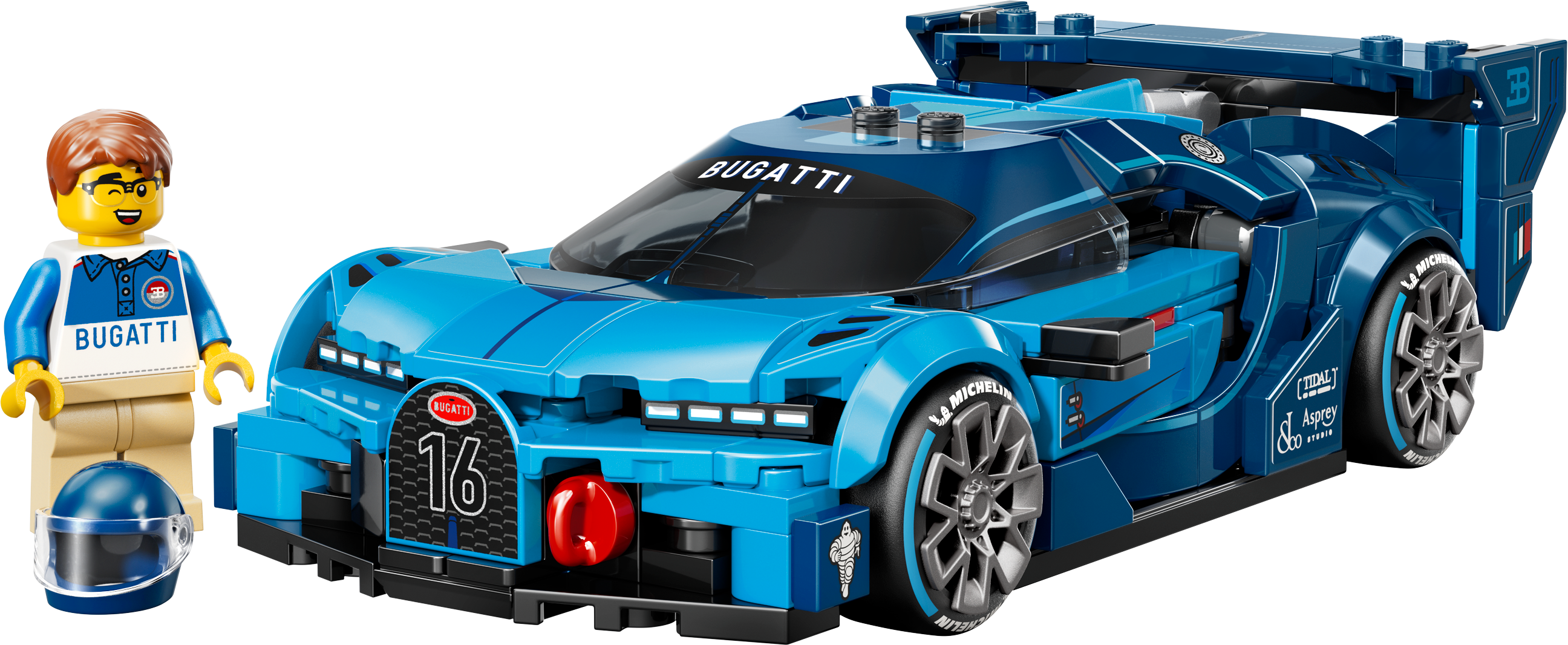 LEGO 77253 Speed Champions Bugatti Vision GT Hyper Sports Car