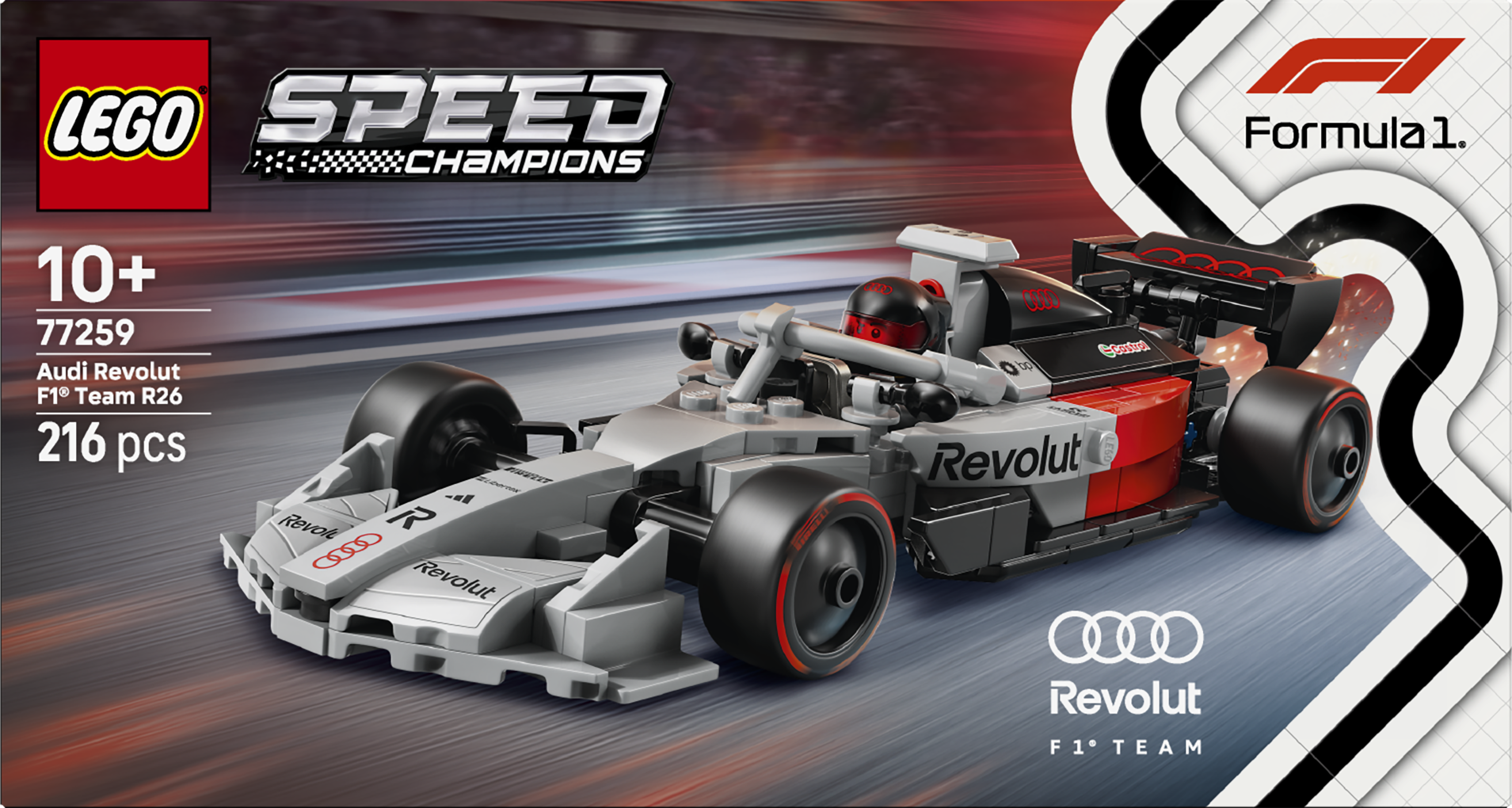 LEGO 77259 Audi Revolut F1 Team R26 Race Car