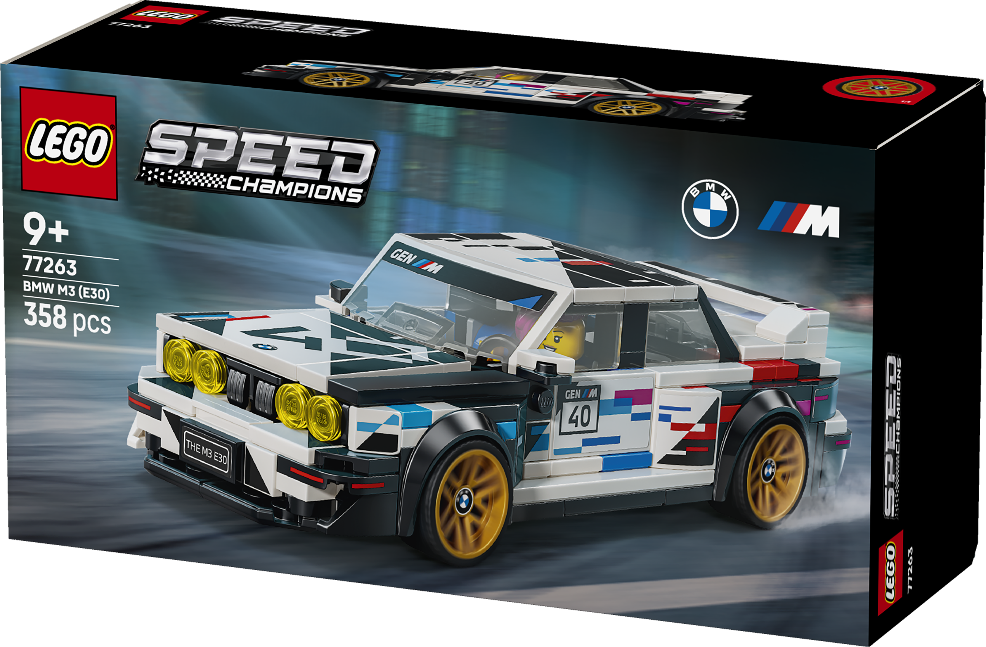 LEGO 77263 Speed Champions BMW M3 E30 Toy Car Kit