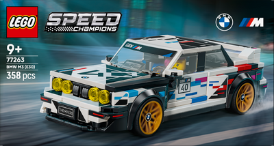 LEGO 77263 Speed Champions BMW M3 E30 Toy Car Kit