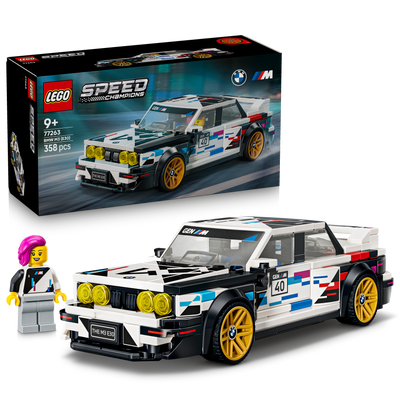 LEGO 77263 Speed Champions BMW M3 E30 Toy Car Kit