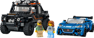 LEGO 77264 Speed Champions Jaguar Project 7 & Land Rover Defender