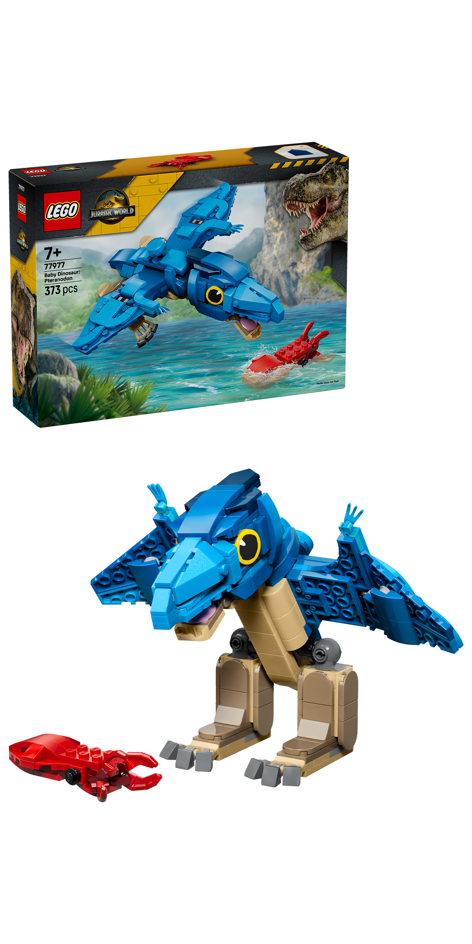 LEGO 77977 Jurassic World Baby Dinosaur: Pteranodon Toy