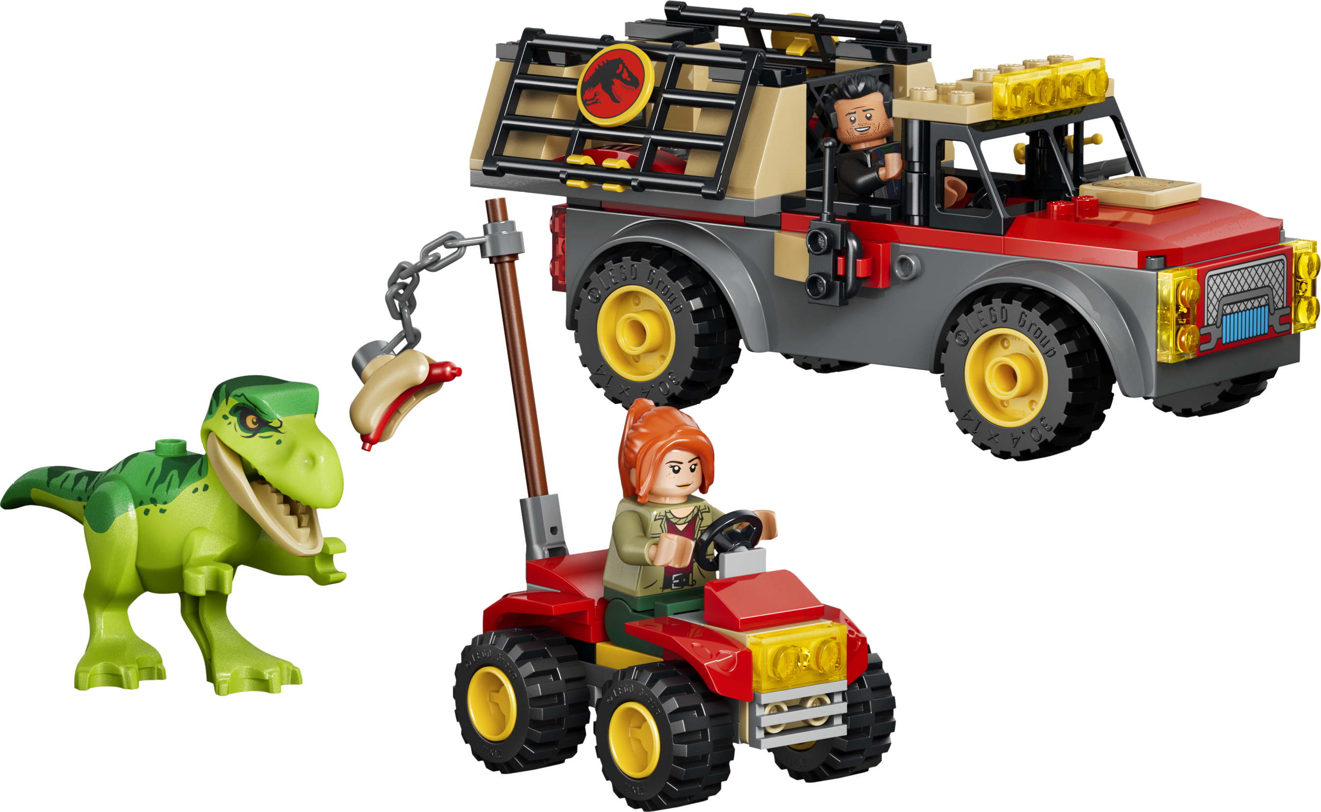 LEGO 77978 Jurassic World Young T. rex Transport Truck Toy