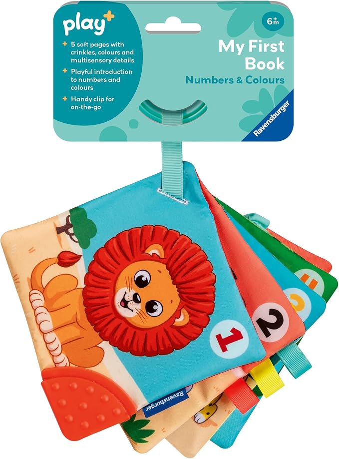 Ravensburger Play+ My First Numbers & Colours Book