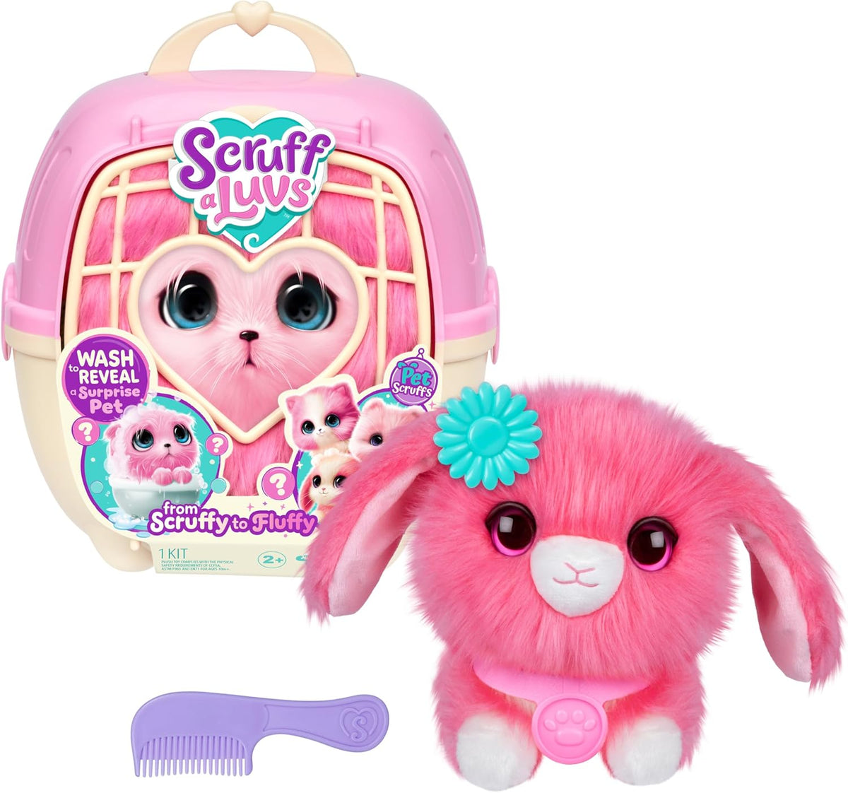 Scruff a Luvs Pink Surprise Pet