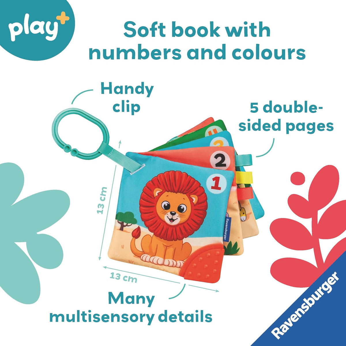 Ravensburger Play+ My First Numbers & Colours Book