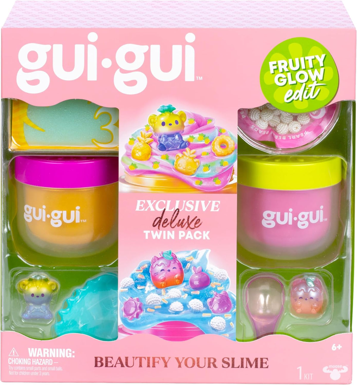 GUI GUI Fruity Glow Deluxe Twin Pack Slime Kit