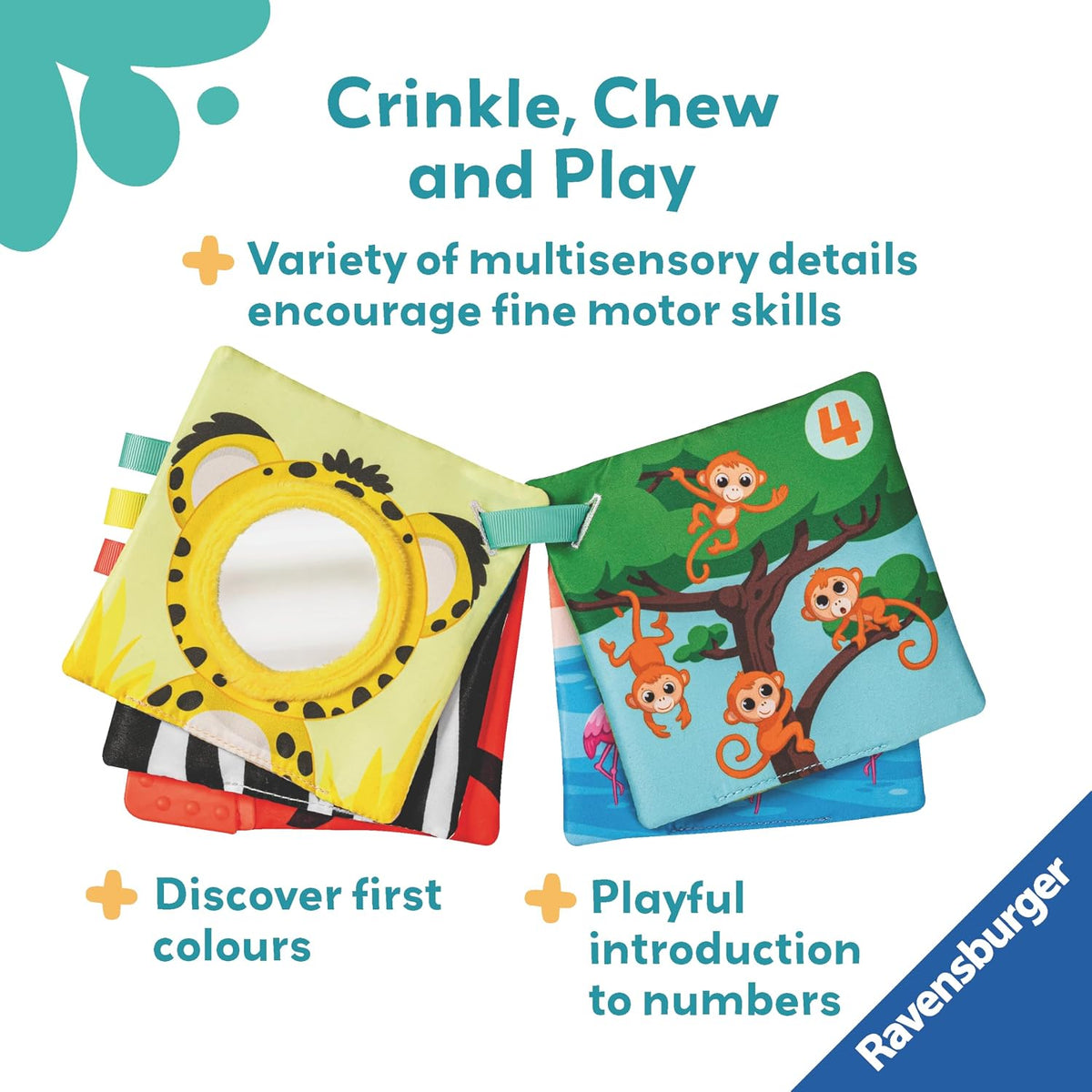 Ravensburger Play+ My First Numbers & Colours Book