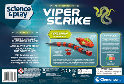 Clementoni Science &amp; Play Viper Robot Snake