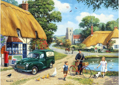 Nostalgia 1000 Puzzle  Village Postman