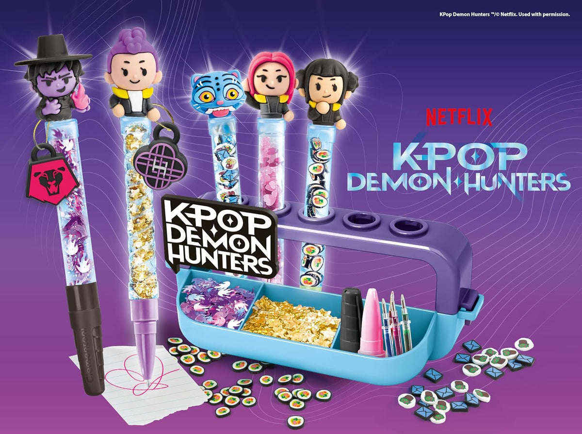 Clementoni IDEA KPop Demon Hunters Pen Creator Studio