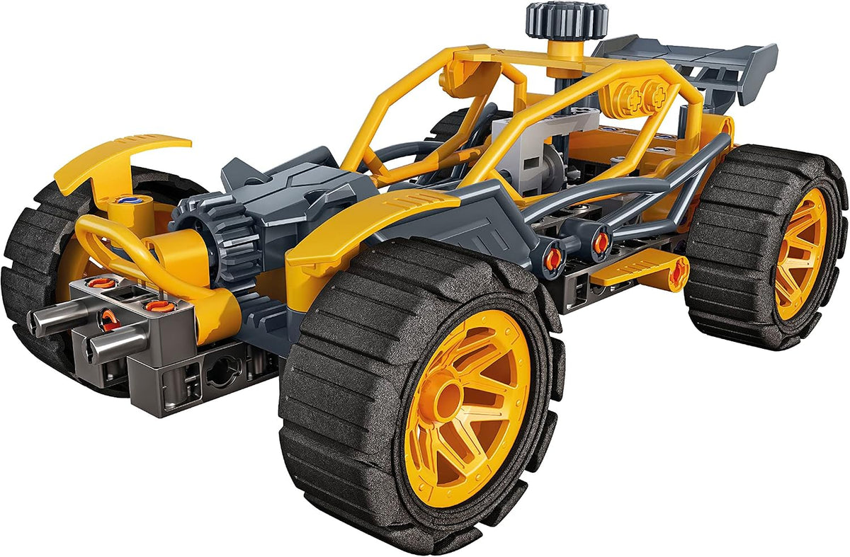 Clementoni- Science Museum Mechanics: Buggy &amp; Quad Building Set