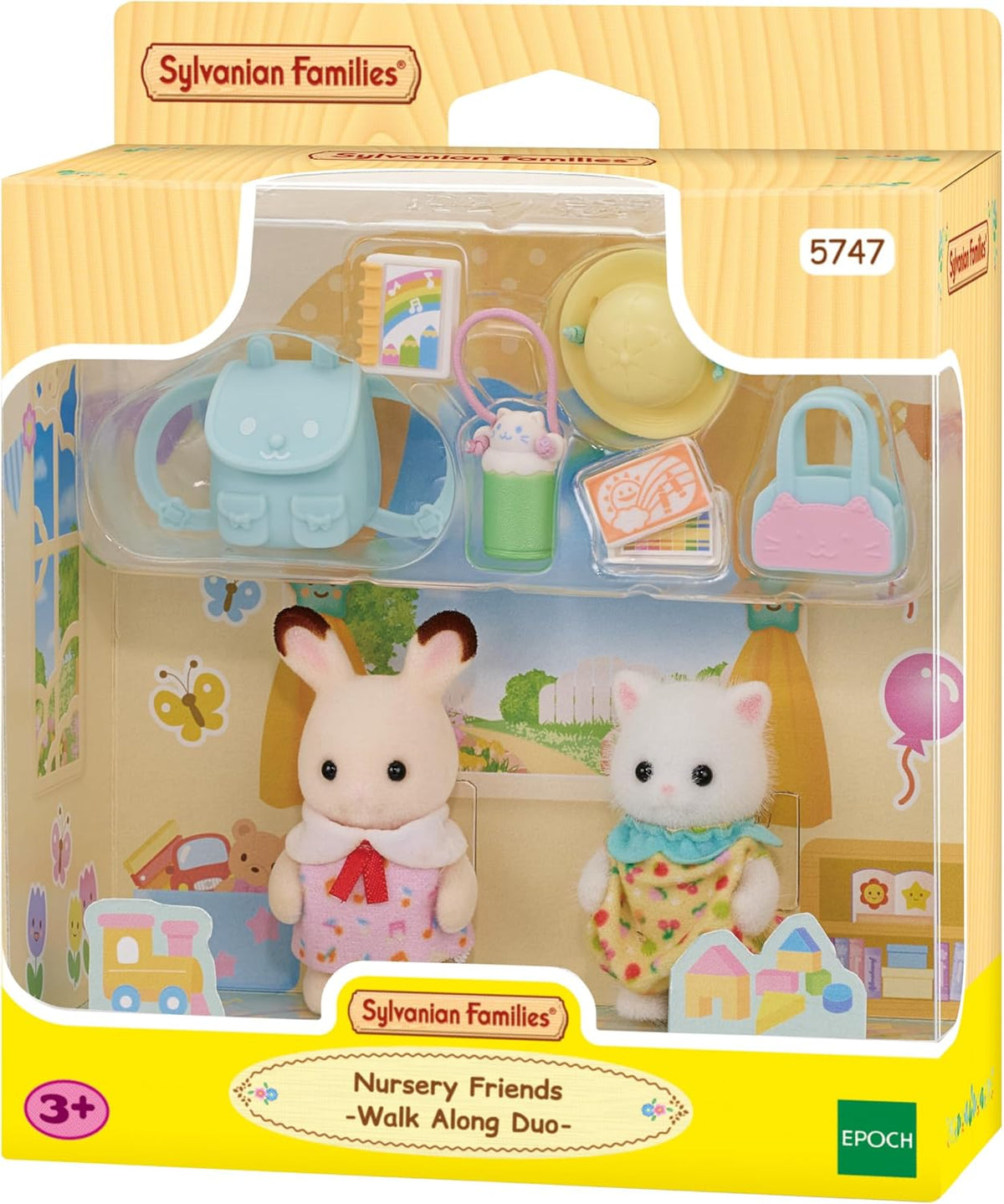 Sylvanian Families 5747 Nursery Friends Walk Along Duo