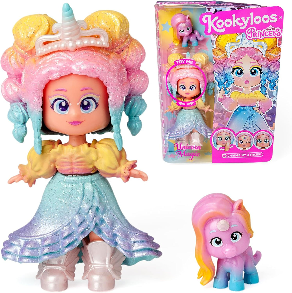 KOOKYLOOS Princess Series UNICORN MAGIC