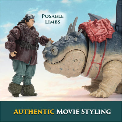 Dreamworks Dragons Gronckle & Fishlegs Action Figures Viking Rider Duo