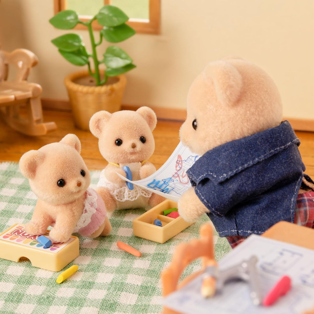 Sylvanian Families 5853 Biscuit Bear Twins