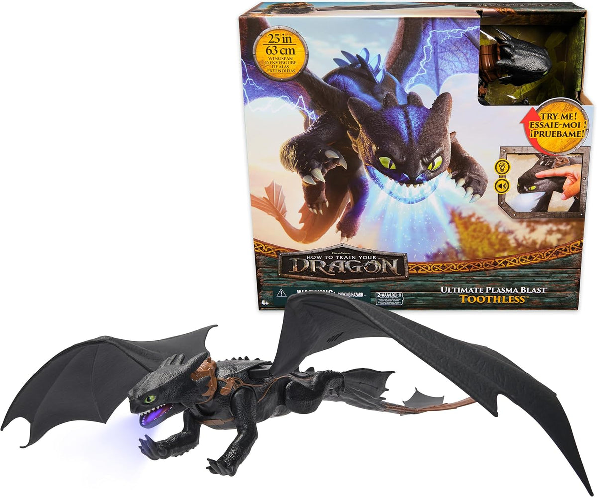 Dreamworks Dragons, How to Train Your Dragon, Ultimate Plasma Blast Toothless