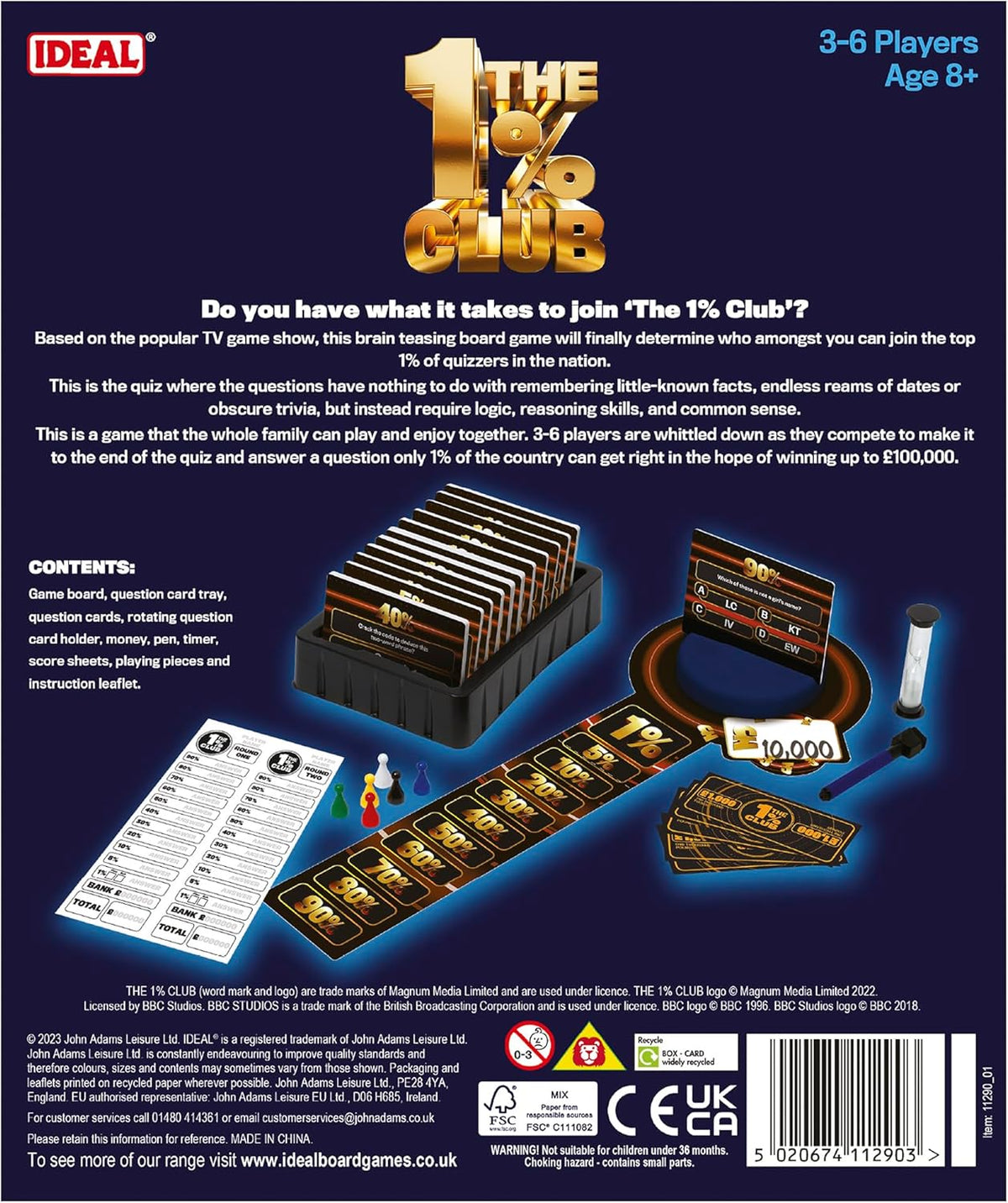 The 1% Club Board Game