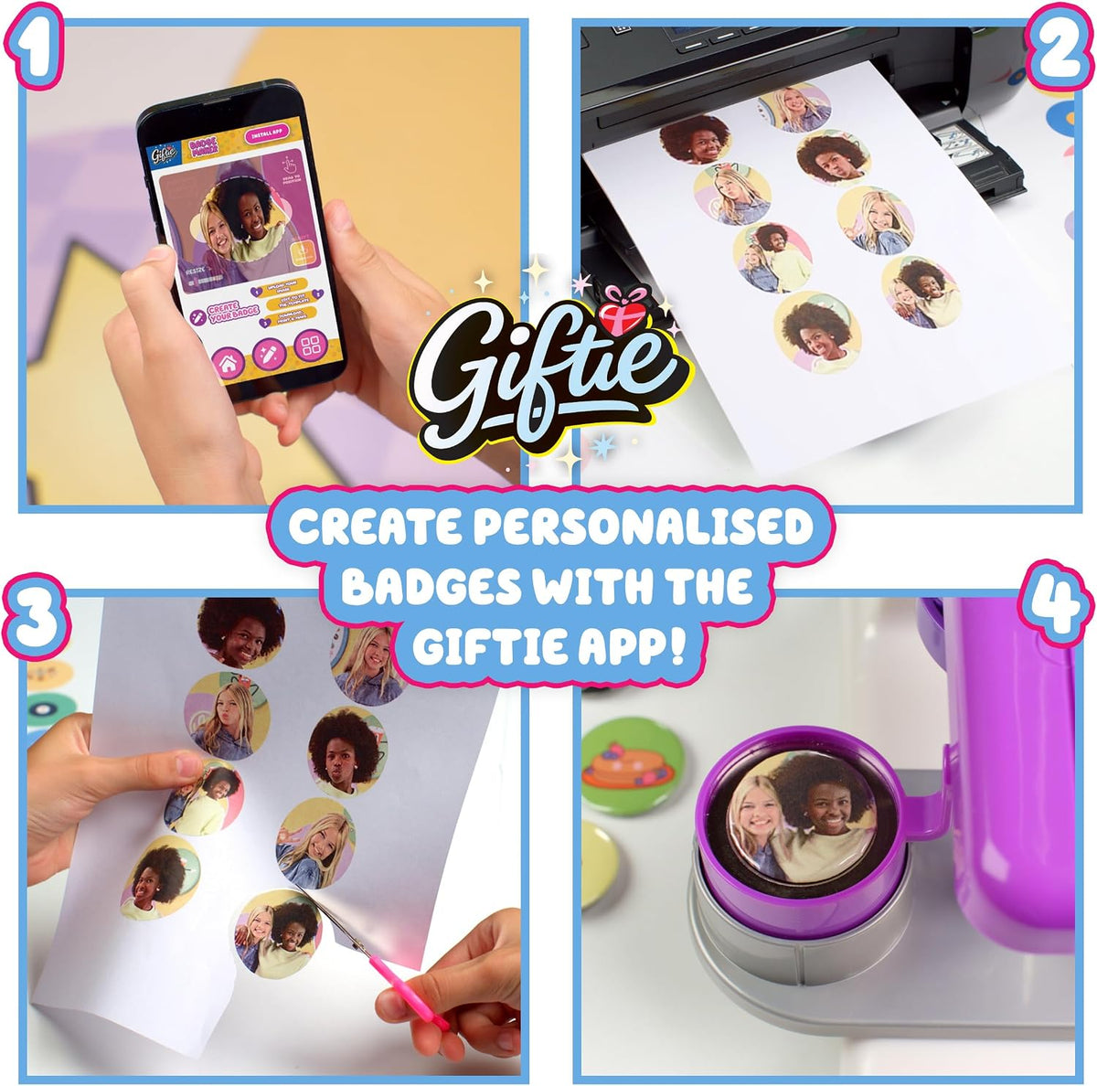 Giftie Badge Maker