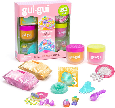 GUI GUI Fruity Glow Deluxe Twin Pack Slime Kit