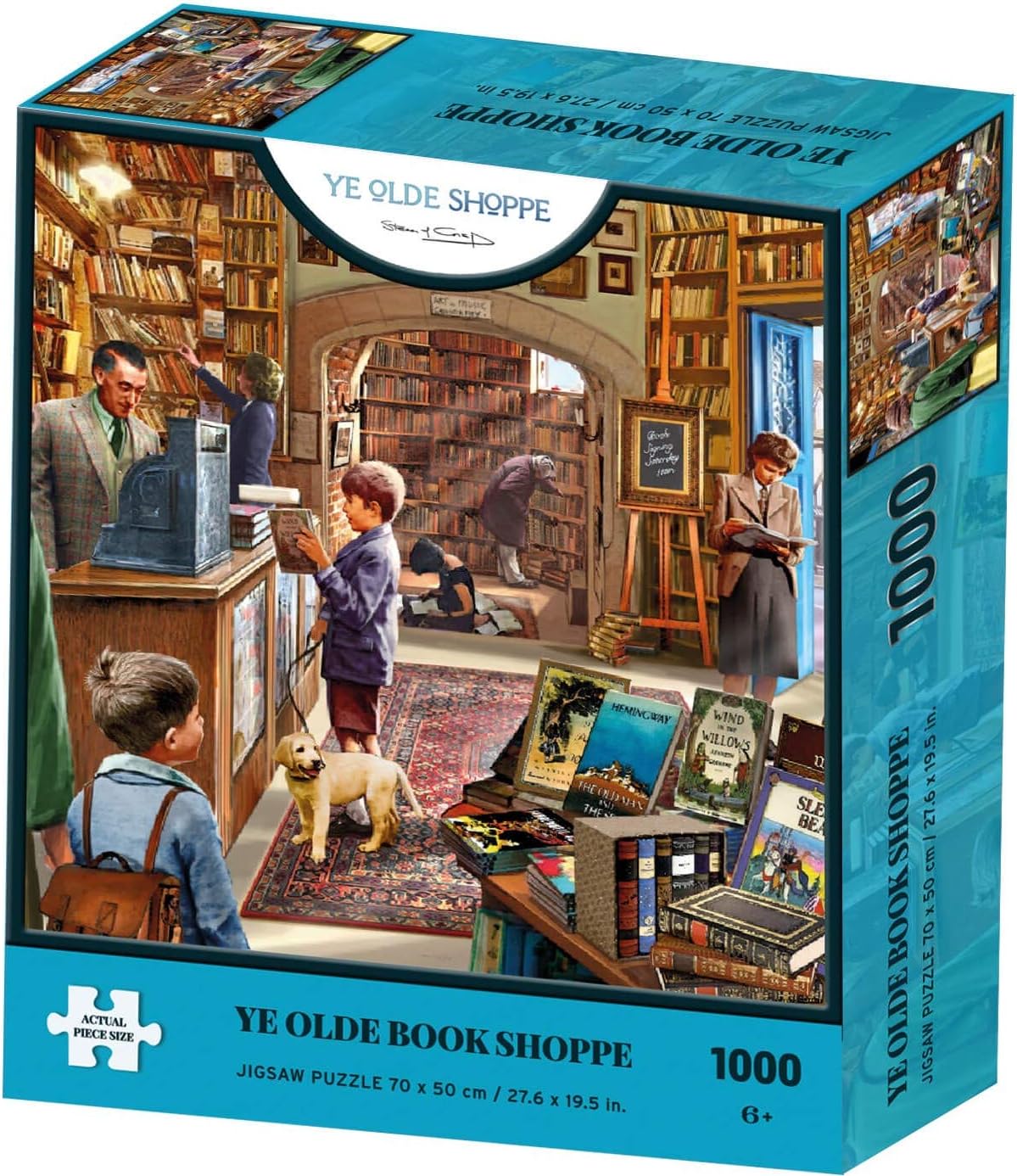 Ye Olde Shoppe Book Shoppe 1000pc Puzzle