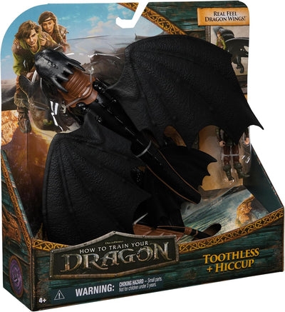 Dreamworks Dragons Toothless & Hiccup Action Figures Viking Rider Duo