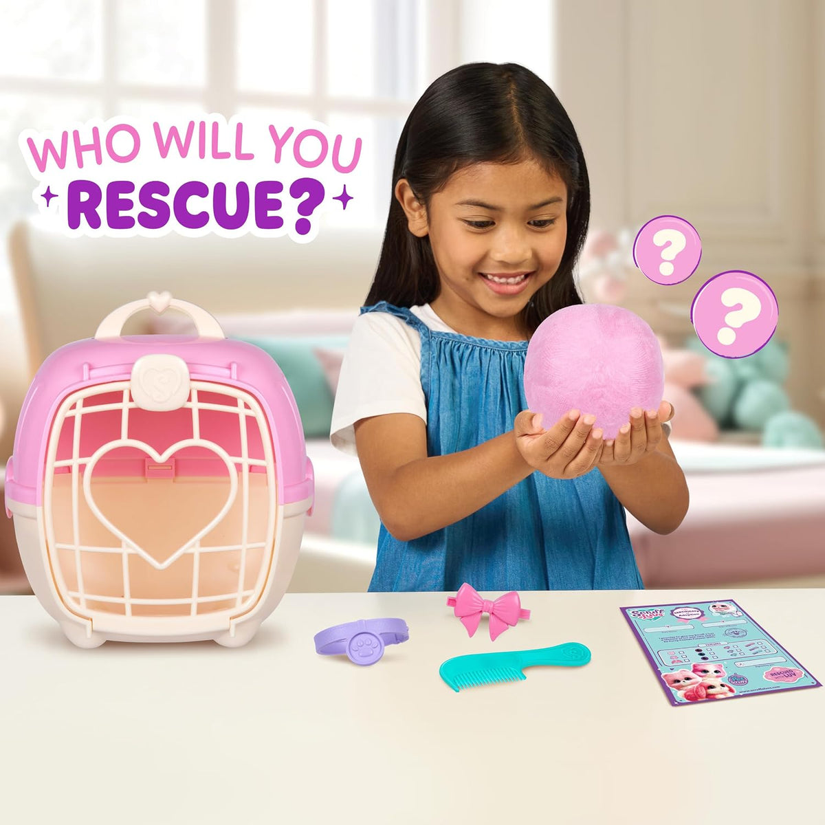Scruff a Luvs Pink Surprise Pet