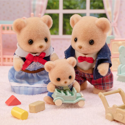 Sylvanian Families 5851 Biscuit Bear Family
