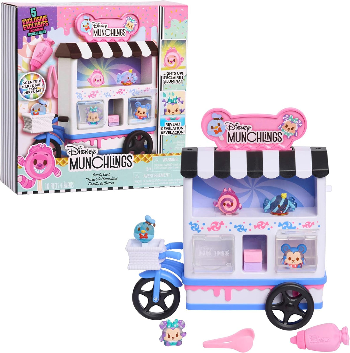 Just Play Disney Munchlings Candy Cart