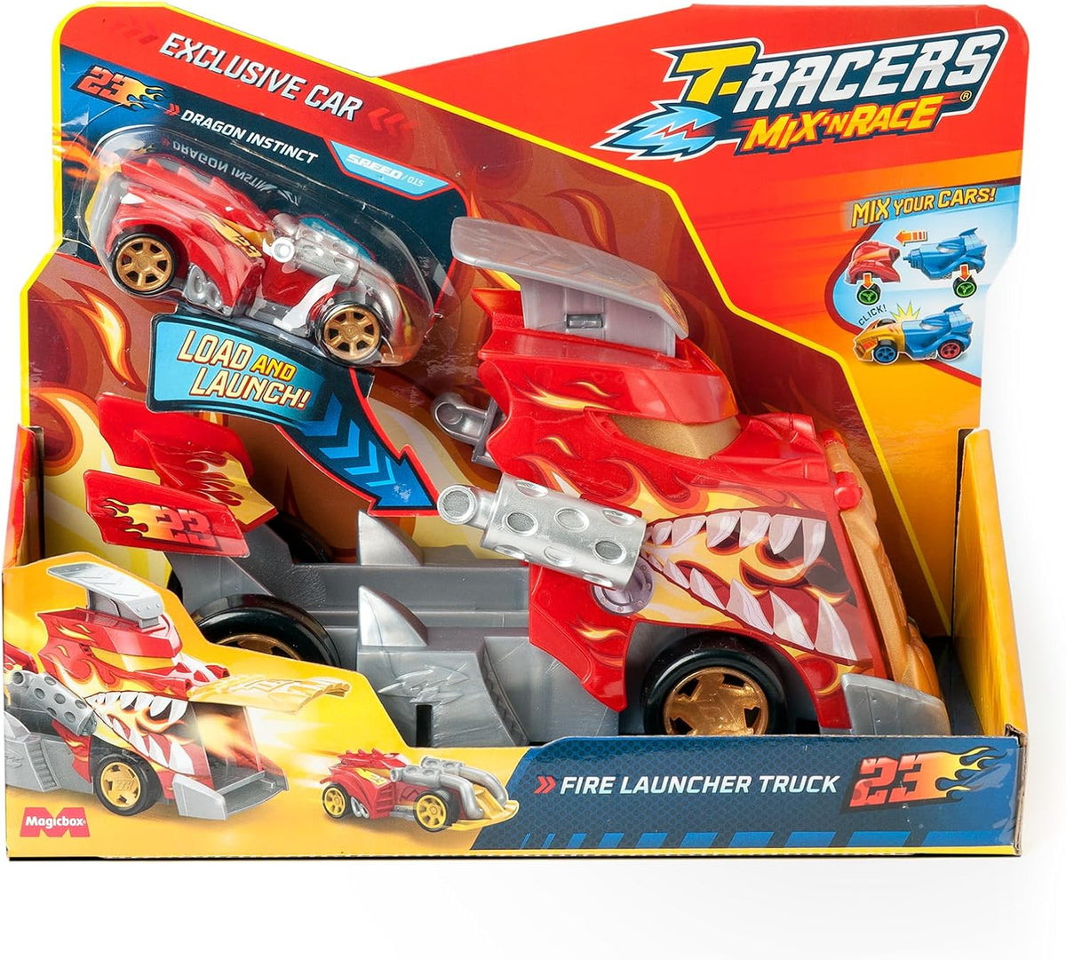 T-RACERS MIX´N RACE Fire Launcher Truck