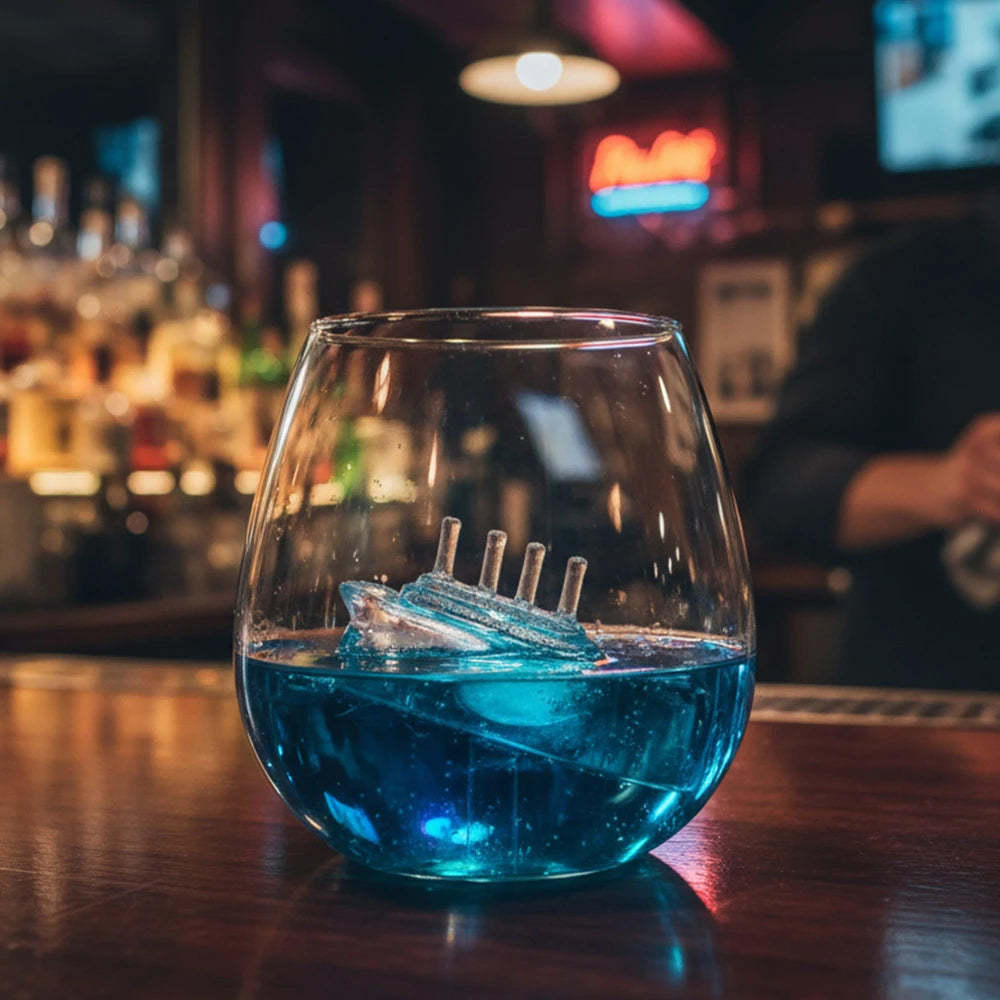 Bar Bespoke Ship in a Glass Tumbler