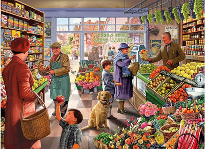 Ye Olde Shoppe Greengrocer 1000pc Puzzle